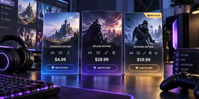 Game E-Commerce Shopping