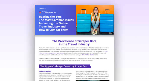 Beating the Bots The Most Common Issues Impacting the Online Travel Industry and How to Combat Them